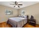 Bright bedroom with hardwood floors and ample natural light at 4237 Dr Martin Luther King Jr N St, St Petersburg, FL 33703