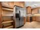 Kitchen with ample storage in pull-out shelving at 4237 Dr Martin Luther King Jr N St, St Petersburg, FL 33703
