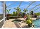Hot tub and pool with screened enclosure at 1433 Emerald Hill Way, Valrico, FL 33594