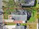Aerial view of a single-Gathering home at 1757 New Hampshire Ne Ave, St Petersburg, FL 33703