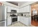 Kitchen with stainless steel appliances and granite countertops at 19606 Morden Blush Dr, Lutz, FL 33558