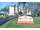 Bay Harbor Club entrance with building view at 9000 Commodore Dr # 401, Seminole, FL 33776