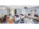 Inviting living room featuring modern furnishings and stylish decor, perfect for relaxing and entertaining at 3499 Cedar Ln, Palm Harbor, FL 34684