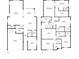 Two-story home floor plan showcasing a spacious layout with multiple bedrooms and bathrooms at 3612 W Renellie Cir, Tampa, FL 33629