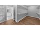 Spacious walk-in closet with ample shelving and hanging space at 3612 W Renellie Cir, Tampa, FL 33629