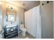 Clean bathroom with a shower/tub combo and modern vanity at 5008 S Macdill Ave # 7, Tampa, FL 33611