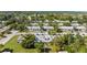 Aerial image showcasing a large community of homes at 4220 Sheldon Pl # 4220, New Port Richey, FL 34652