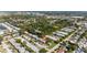 Wide aerial view of the property and surrounding area at 4220 Sheldon Pl # 4220, New Port Richey, FL 34652