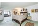 Bright bedroom with water view and large dresser at 5200 Brittany S Dr # 1708, St Petersburg, FL 33715