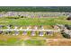 Aerial view of a house in a golf course community at 6731 Wirevine Dr, Brooksville, FL 34602