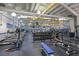 Fitness center with treadmills, weights, and other equipment at 2421 E Del Webb Blvd, Sun City Center, FL 33573