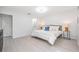 Bedroom with king-size bed and en-suite bathroom at 2582 Bentley Dr, Palm Harbor, FL 34684