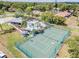 Aerial view of community amenities at 2582 Bentley Dr, Palm Harbor, FL 34684