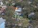 Aerial perspective of a vibrant street with shops and cafes at 5407 29Th S Ave, Gulfport, FL 33707