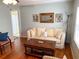 Cozy living room with hardwood floors and comfy sofa at 5407 29Th S Ave, Gulfport, FL 33707