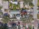 Aerial view showing home's location and neighborhood context at 5407 29Th S Ave, Gulfport, FL 33707