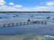 Calm water view with boats and a pier at 5407 29Th S Ave, Gulfport, FL 33707