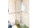 Bathroom with a glass shower at 5407 29Th S Ave, Gulfport, FL 33707