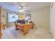 Bright home office with a large desk and window at 5315 Cedarshake Ln, Valrico, FL 33596