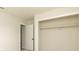 Bedroom with adjacent closet and open bathroom featuring new finishes at 6701 13Th N Ave, St Petersburg, FL 33710