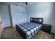 Bedroom with double bed and closet at 11834 Brighton Knoll Loop, Riverview, FL 33579