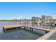 Waterfront dock, offering picturesque boating access and serene views at 5811 Mariner St, Tampa, FL 33609