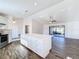 Spacious kitchen with a large island, stainless steel appliances, and plenty of counter space at 1715 S Pebble Beach Blvd, Sun City Center, FL 33573