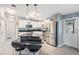 Modern kitchen with stainless steel appliances and granite countertops at 37635 Gill Ave, Zephyrhills, FL 33541