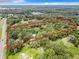 Aerial view of large wooded lot for sale at 16206 Boyette Rd, Riverview, FL 33579