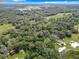 Aerial view of a large lot with a mix of trees and open space at 16206 Boyette Rd, Riverview, FL 33579