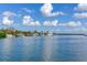 Stunning view of the calm water and neighboring houses at 16434 Redington Dr, Redington Beach, FL 33708