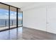 Bright bedroom with water views and floor-to-ceiling windows at 2912 W Santiago St # 2204, Tampa, FL 33629