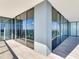 Spacious balcony with glass railings and city views at 2912 W Santiago St # 2204, Tampa, FL 33629