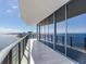 Luxury balcony overlooking the water and cityscape at 2912 W Santiago St # 2204, Tampa, FL 33629
