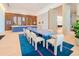 Private wine room with tasting bar, wine storage, and comfortable seating at 2912 W Santiago St # 2204, Tampa, FL 33629