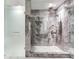 Large walk-in shower with frameless glass enclosure and rainfall shower head at 2912 W Santiago St # 2204, Tampa, FL 33629