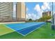 Well-maintained tennis court with a net at 2912 W Santiago St # 2204, Tampa, FL 33629