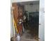 Dining room with a large wooden hutch and fish tank at 321 77Th Ave, St Pete Beach, FL 33706