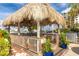 Relaxing waterfront gazebo with seating at 660 Island Way # 908, Clearwater Beach, FL 33767