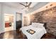 King-size bed, ensuite bathroom and walk-in closet in this modern bedroom at 777 N Ashley Dr # 1808, Tampa, FL 33602