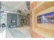 Elegant lobby with comfortable seating and large screen at 777 N Ashley Dr # 1808, Tampa, FL 33602
