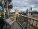 Spacious balcony offering stunning city views at 777 N Ashley Dr # 1808, Tampa, FL 33602
