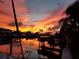 Beautiful sunset view over calm canal waters at 8060 Gulf Blvd, St Pete Beach, FL 33706
