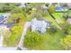 Aerial view of the property and surrounding neighborhood at 1135 Candler Rd, Clearwater, FL 33765
