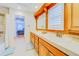 Double vanity bathroom with a tub and shower at 1135 Candler Rd, Clearwater, FL 33765