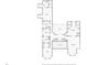 Second-floor plan with four bedrooms and laundry at 1135 Candler Rd, Clearwater, FL 33765
