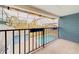 Relax and take in the pool view from this private balcony at 1135 Candler Rd, Clearwater, FL 33765