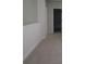 Bright hallway with carpet flooring and access to bathroom at 28980 Orange Berry Dr, Wesley Chapel, FL 33543