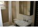 Clean bathroom with shower/tub combo and updated vanity at 3402 W Obispo St, Tampa, FL 33629