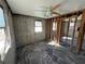 Unfinished bedroom with exposed cinderblock walls and flooring at 507 79Th Ave, St Pete Beach, FL 33706
